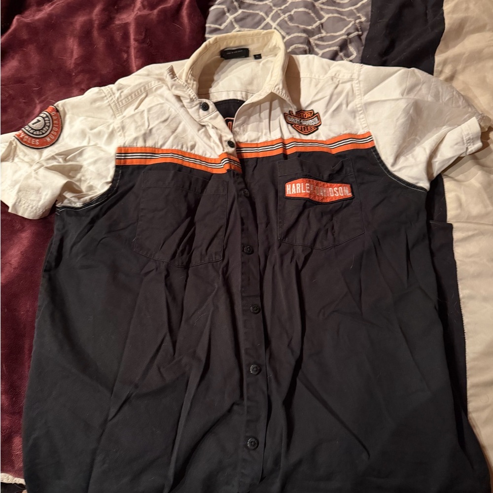 Harley-Davidson mechanic Short Sleeve Shirt
